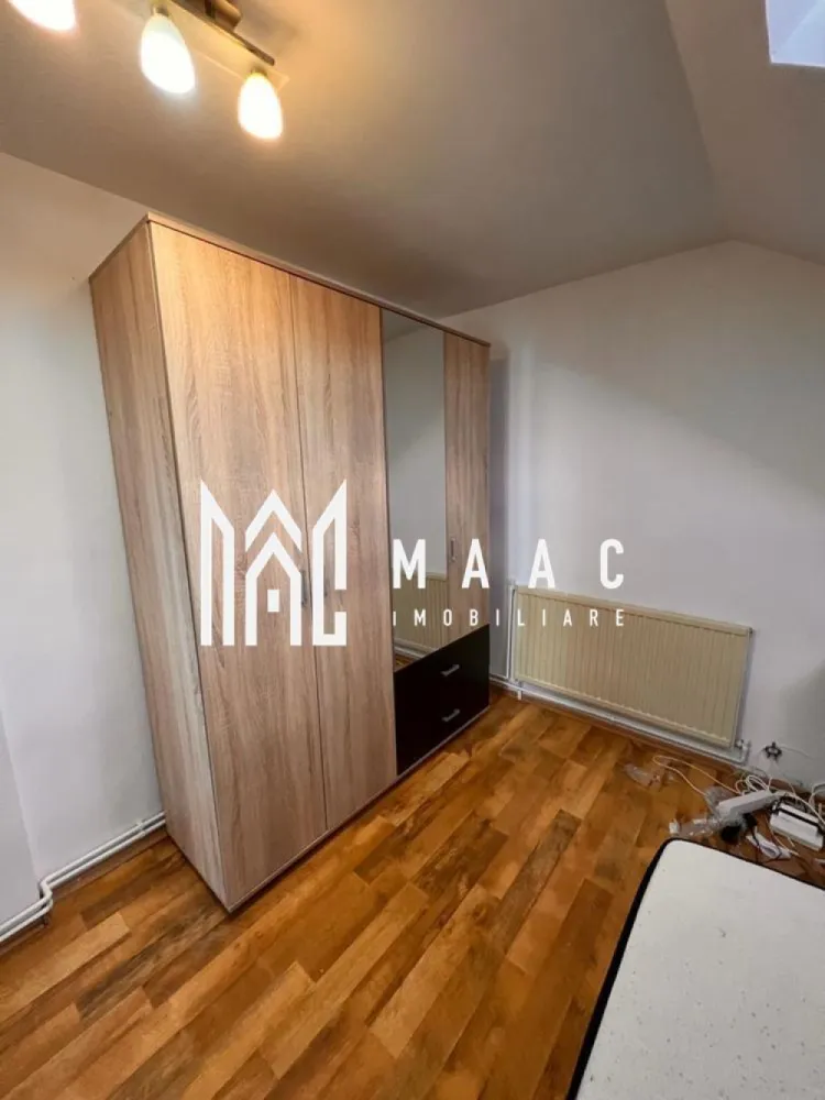 Apartament 2 camere | 51 MPU | Mansarda Intabulata | Valea Aurie - MAAC Imobiliare vă propune spre vânzare un apartament tip mansardă, situat în cartierul Valea Aurie, Sibiu, una dintre cele mai apreciate zone rezidențiale ale orașului. Apartamentul are o suprafață utilă de 51 mp, este luminos și bine compartimentat, fiind o alegere potrivită atât pentru locuință proprie, cât și pentru investiție. Compartimentare: Living cu bucătărie open space Dormitor Hol Baie Avantaje: Zonă liniștită și verde Acces rapid către Parcul Sub Arini Magazine, școli, grădinițe și mijloace de transport în comun în apropiere Pretabil pentru investiție (închiriere pe termen lung) Ideal pentru cuplu sau persoană singură Pentru mai multe detalii sau programarea unei vizionări, nu ezitați să ne contactați specificand ID: CP2887720 }}