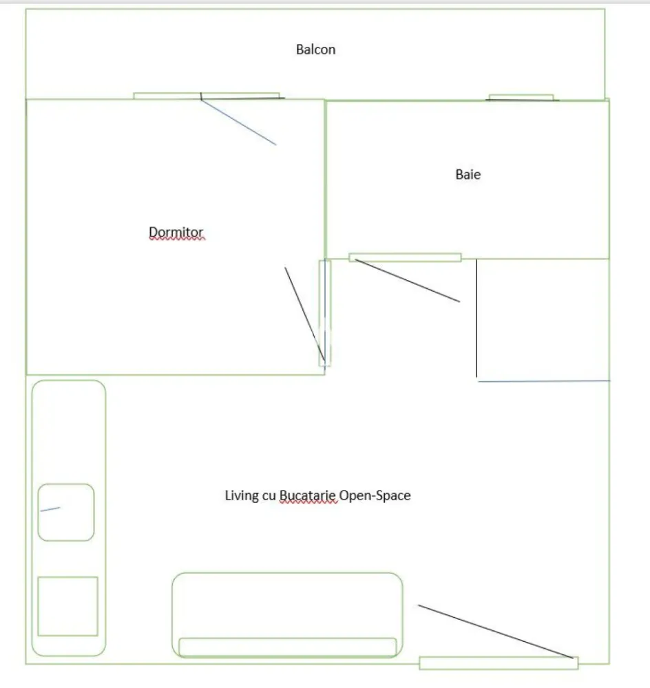 Apartament 2 camere smart, Arhitectilor Sibiu