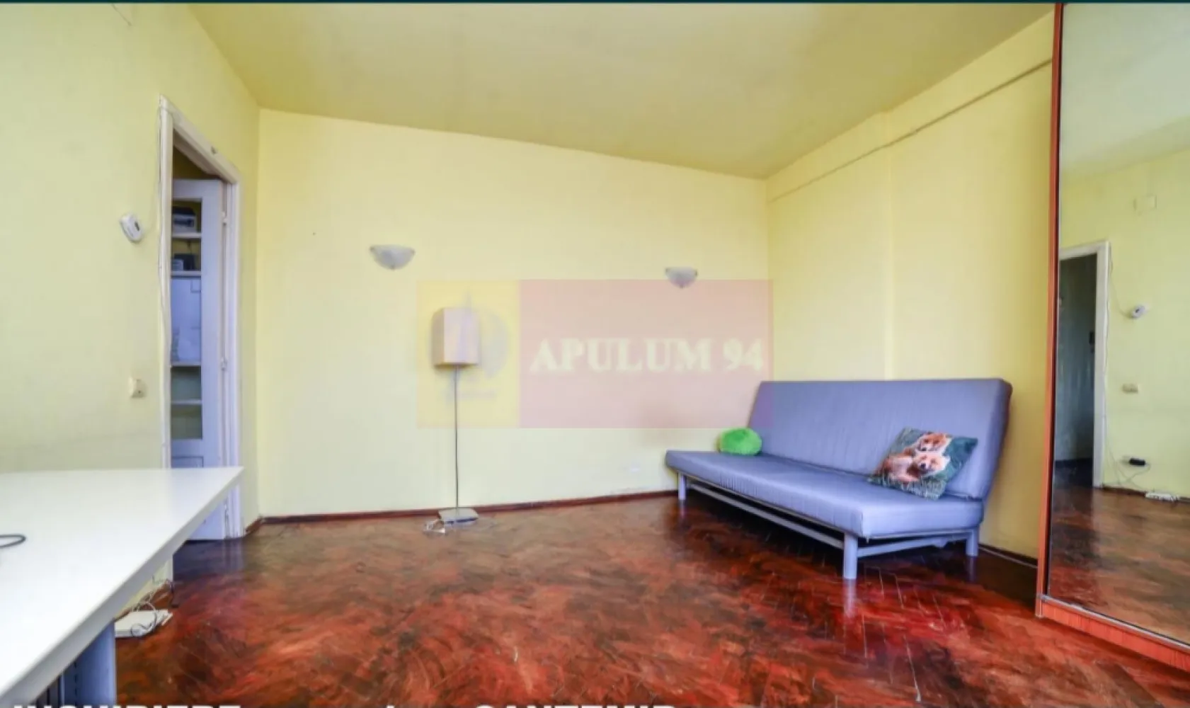 Garsoniera Cantemir - Budapesta. - Compania imobiliara Apulum 94 va propune o garsoniera situata intr-o zona foarte buna a Bucurestiului- respectiv Bd Dimitrie Cantemir- Budapesta. 
Imobilul este din 1928- cu urgenta 2, dar este o cladire foarte solida din beton.
Garsoniera se afla la etajul 5/5, este decomandata, cu impartire foarte buna. 
Vederea este intr-o curte interioara unde este mai multa liniste.
Incalzirea se face cu centrala termica pe gaze, are termopan, gresie, faianta, parchet, dar mai necesita renovare.
Garsoniera este libera si se poate preda imediat.
Pentru vizionare si mai multe detalii nu ezitati sa ma contactati pe nr 0733683446- Laura Ionescu.