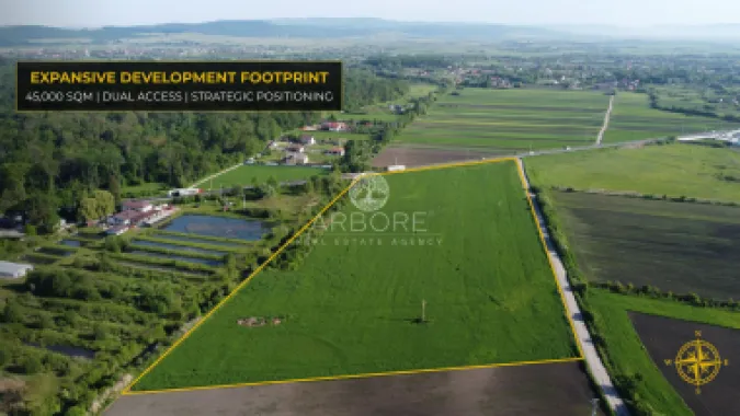 PUZ Approved Industrial Land 45,000 sqm | Brașov Logistics Hub
