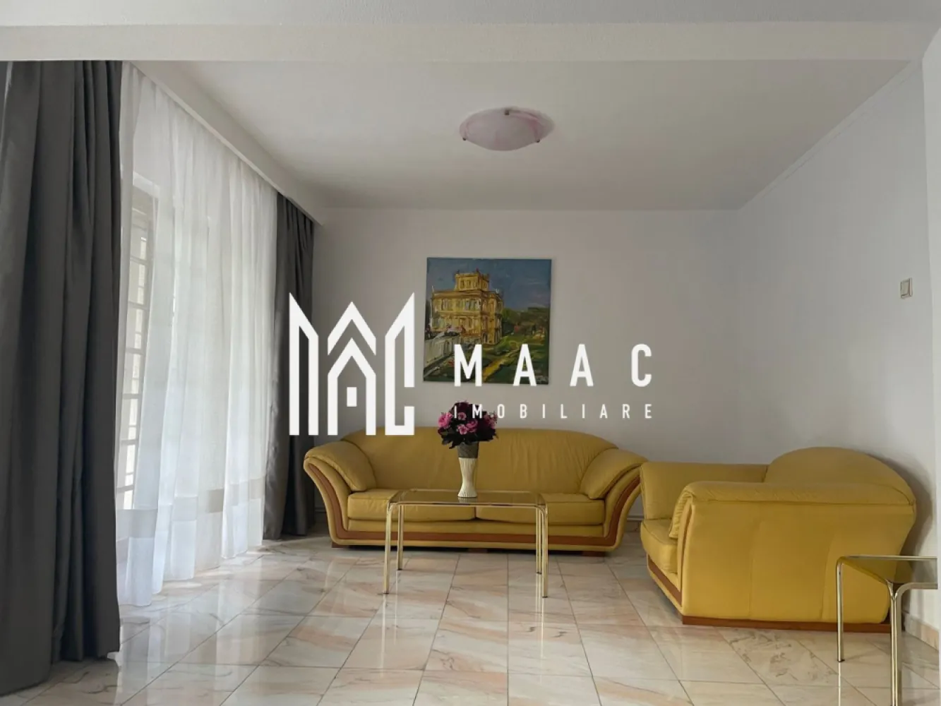 Apartament 3 camere | Central | Parcare privată I Sub Arini - MAAC Imobiliare vă propune spre închirieie un apartament spațios, cu 3 camere, situat într-o zonă centrală de pe Bulevardul Victoriei, care beneficiază de acces facil spre punctele de interes turistic. Compartimentarea imobilului: -Hol generos de acces -Bucătărie mobilată și utilată -Sufragerie spațioasă dotată cu TV -2 dormitoare, unul matrimoniale și unul dotat cu birou, perfect pentru studiu -2 băi -2 balcoane cu acces din sufragerie Suprafața utilă este de 90 mp Imobilul beneficiază de parcare privată, securizată, cu acces restricționat prin barieră cu telecomandă și de o boxă de 9 mp la subsolul blocului. Nu se acceptă animale de companie Se percepe o garanție în cuantumul unei luni de chirie Pentru mai multe detalii, specificați anunțul cu CP2887771. }}