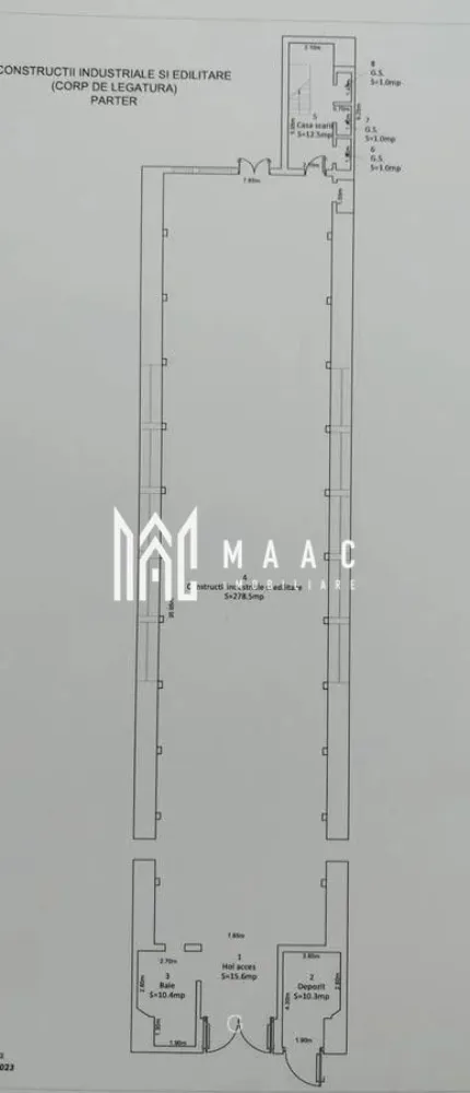 Spațiu comercial/ producție I 650 mp I Open- space I Mârșa