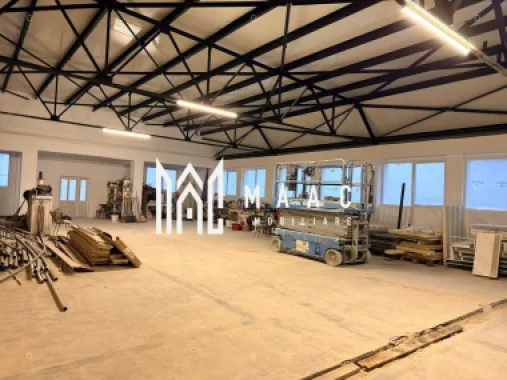 Hală 1144 mp I Compartimentabil I Utilități I Birouri I Mârșa