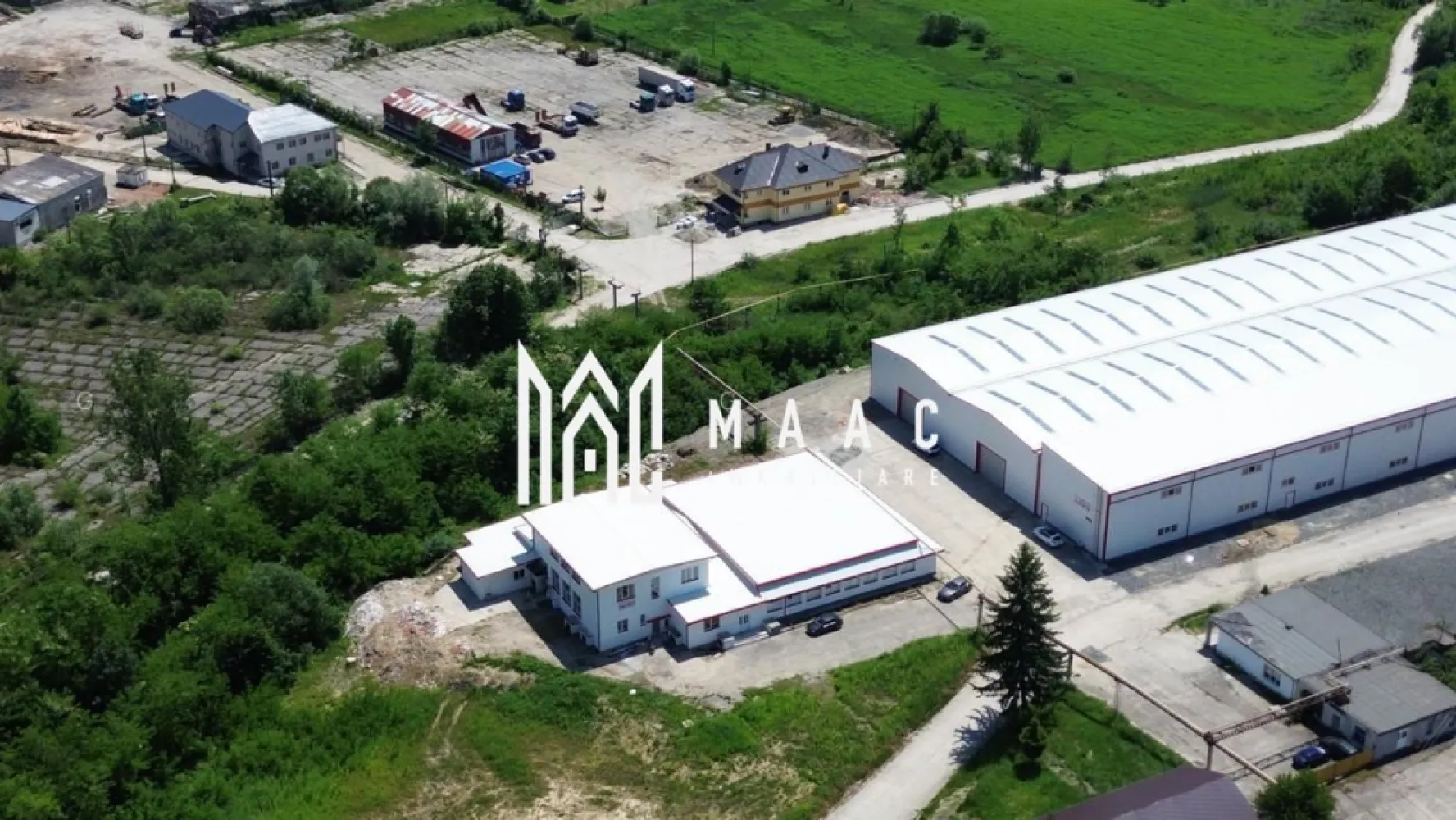 Hală 1144 mp I Compartimentabil I Utilități I Birouri I Mârșa