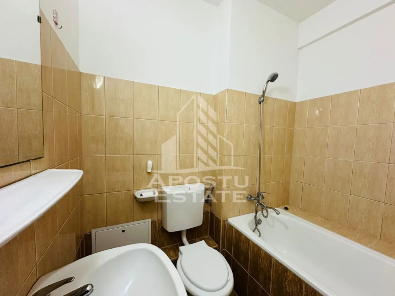 Apartament 1 camera zona Alfa - APOSTU ESTATE va propune spre inchiriere apartament cu 1 camera de inchiriat in zona Alfa, situat la etajul 2 din 5, intr-un bloc dotat cu lift. Locuinta beneficiaza de incalzire prin centrala blocului, oferind un confort termic optim.

Bucataria este moderna si complet utilata, incluzand aragaz, frigider si aparat de cafea. Baia este dotata cu cada si masina de spalat vase. Apartamentul dispune de aer conditionat si televizor, fiind ideal pentru un stil de viata confortabil.

Perioada minima de inchiriere este de 1 an.
Se accepta fumatori, insa nu sunt permise animalele de companie.

Pentru mai multe detalii sau pentru programarea unei vizionari, echipa Apostu Estate va sta cu profesionalism si promptitudine la dispozitie dumneavoastra.
CP3036082