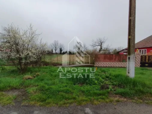 Teren 825 mp Voiteg, front stradal 14 m – ideal casă individuală