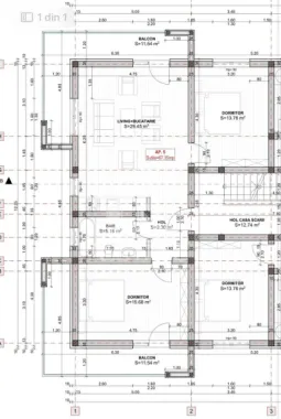 Apartament cu 3 camere, semidecomandat, etaj 1, zona Lidl din Giroc