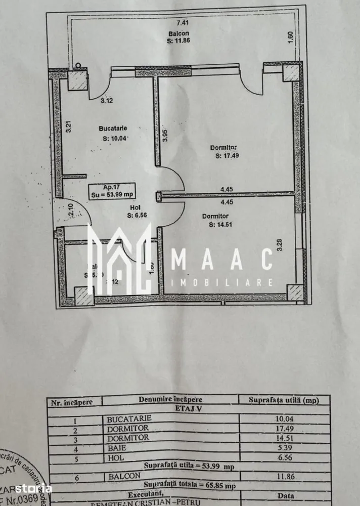 Apartament 2 Camere | Decomandat | Terasă 12 MP | Doamna Stanca