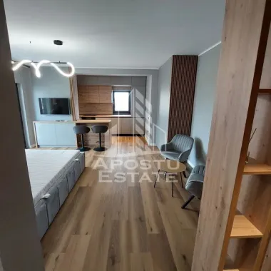 Apartament cu 1 camera, de inchiriat. Dumbravita, Centrala proprie