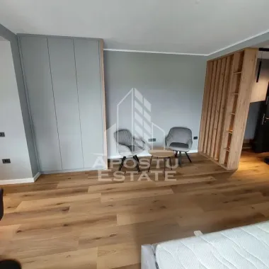 Apartament cu 1 camera, de inchiriat. Dumbravita, Centrala proprie