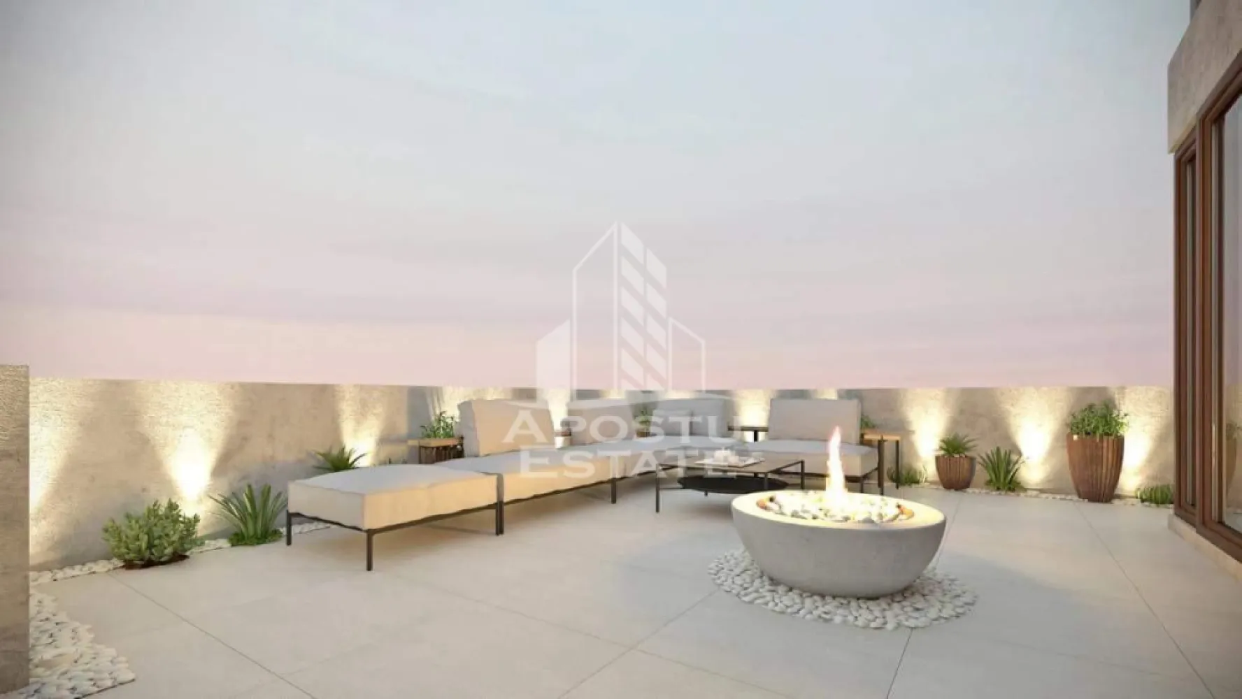 PENTHOUSE superb cu 3 camere si terasa mare in Timisoara | COMISION 0