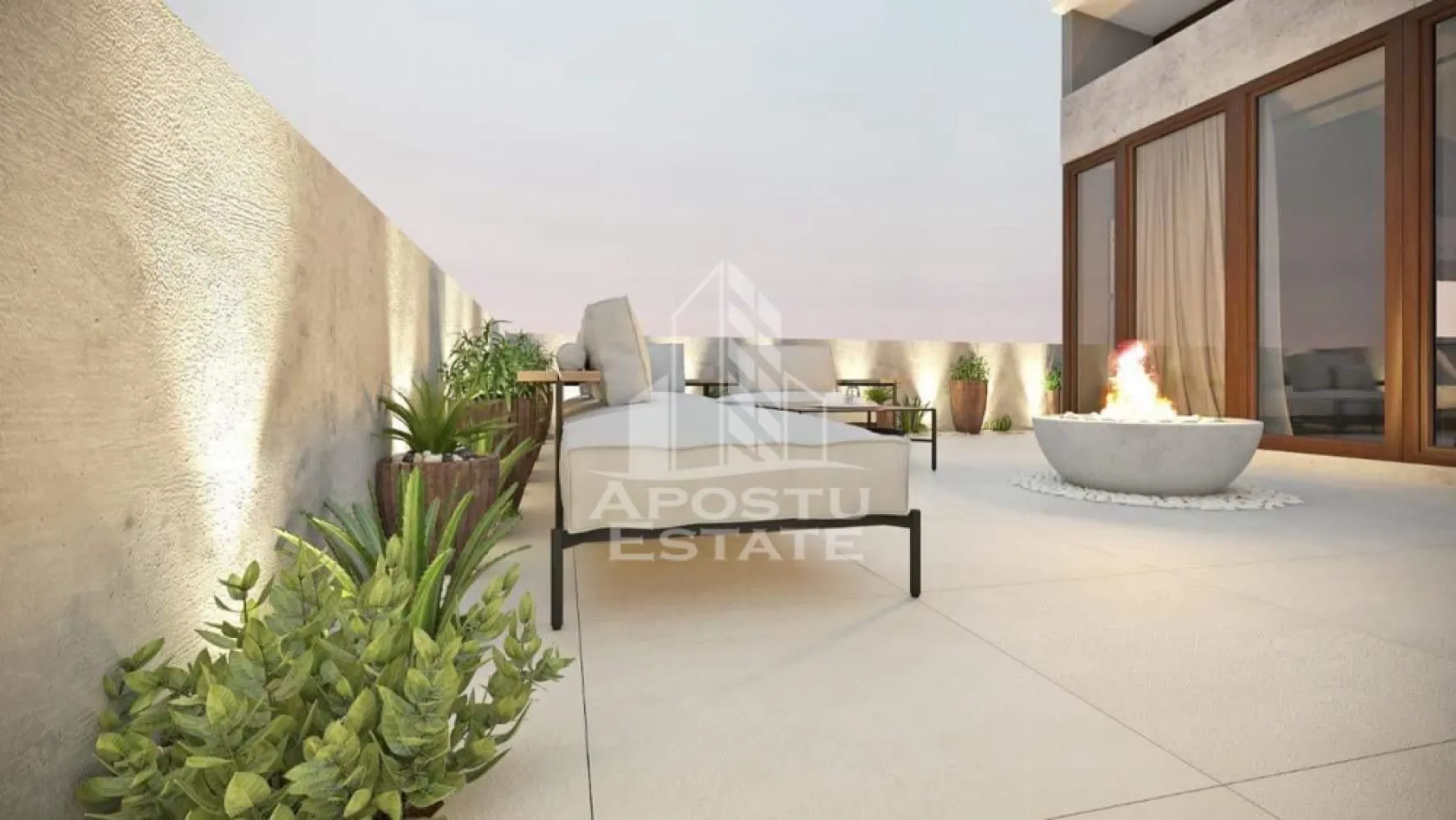 PENTHOUSE superb cu 3 camere si terasa mare in Timisoara | COMISION 0