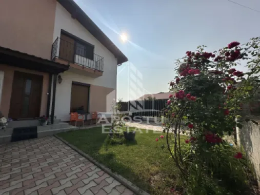 Duplex cu 4 camere si 2 bai complet mobilat si utilat in Giroc.