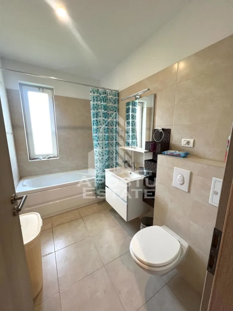 Apartament 2 camere de inchiriat, centrala proprie, Giroc