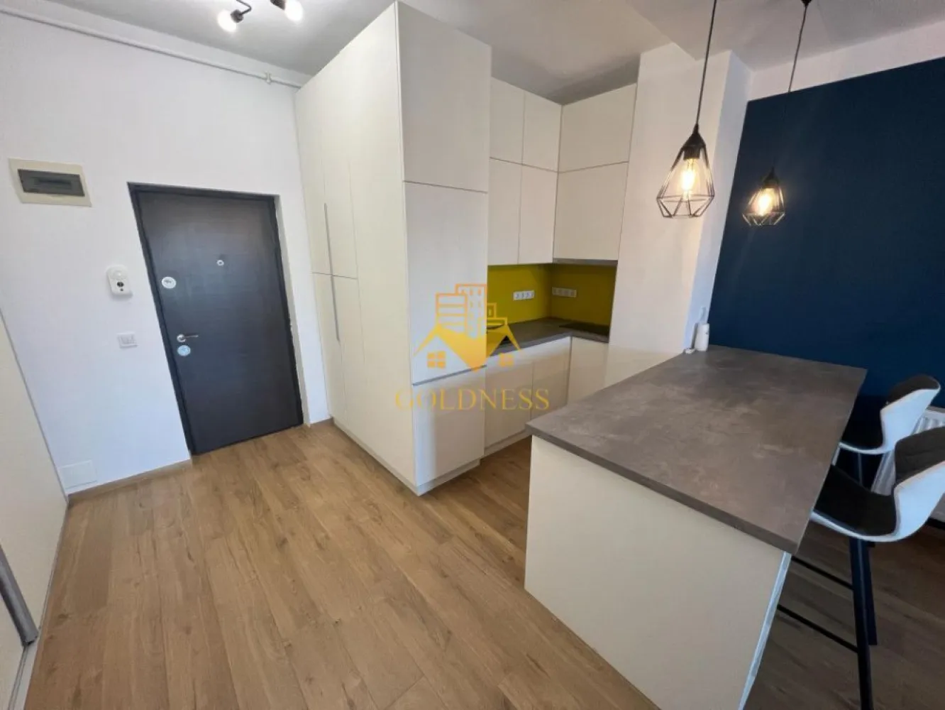 2 camere, modern, bloc nou, zona Centrala, Bosch, Ntt Data, Meron