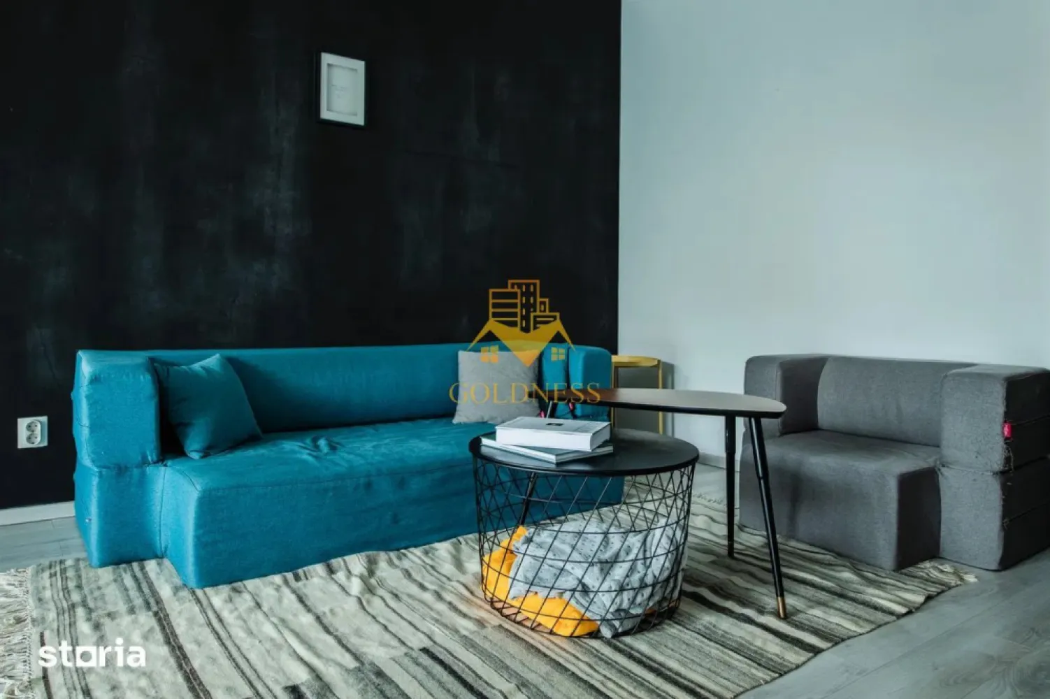 2 camere Openspace, Buna ziua,Grand Hill, Petfriendly,Lidl,Elf,Modern. - GOLDNESS Imobiliare vă propune spre închiriere un apartament cu 2 camere complet mobilat și utilat, la parterul unui imobil de 10 etaje, în Cartierul Buna ziua!
Parcare subterana inclusa!
Se află în apropierea stațiilor de transport în comun, magazine, restaurante, spații verzi, farmacii, etc. 

Apartamentul este compartimentat astfel:
 - dormitor cu pat matrimonial, dressing, noptiere
 - living cu bucatarie open space complet utilată și mobilată, canapea extensibilă, loc de servit masa 
 - baie cu cabina de dus, calorifer port prosop și dulap pentru depozitare.
 - terasa de 9 mp.

Puncte de interes (distanțe pe jos):

Lidl - 3 min
Panemar - 3 min
Bistro - 3 min
Teren fotbal - 1 min
Teren tenis - 3 min
EasyBox - 3 min
Piscină - 3 min
Sală Fitness - 4 min
SPA - 5 min
ATM BT - 4 min
Restaurante - 4 min
Băcănie - 3 min
Frizerie - 3 min
Stație Bus - 3 min
Pilates - 8 min
Moldovan Carmangerie - 8 min
Farmacie - 9 min
Regina Maria Laborator - 9 min
Mega Image - 12 min
Școala ELF - 13 min
18 GYM - 14 min
Grădinița ELF - 13 min
Home Garden - 15 min
Benzinărie - 20 min (3 min cu mașina)

Imobilul este dotat cu toate cele necesare- centrală proprie, frigider, aragaz, hotă, mașină de spălat haine, etc. 

Dacă sunteți interesați de acest apartament și doriți să îl vizionați, dar și pentru alte oferte nu ezitați să ne contactați telefonic sau prin e-mail. Vă stăm la dispoziție!
Pentru intermediere se percepe un comision de 50% din prețul chiriei!