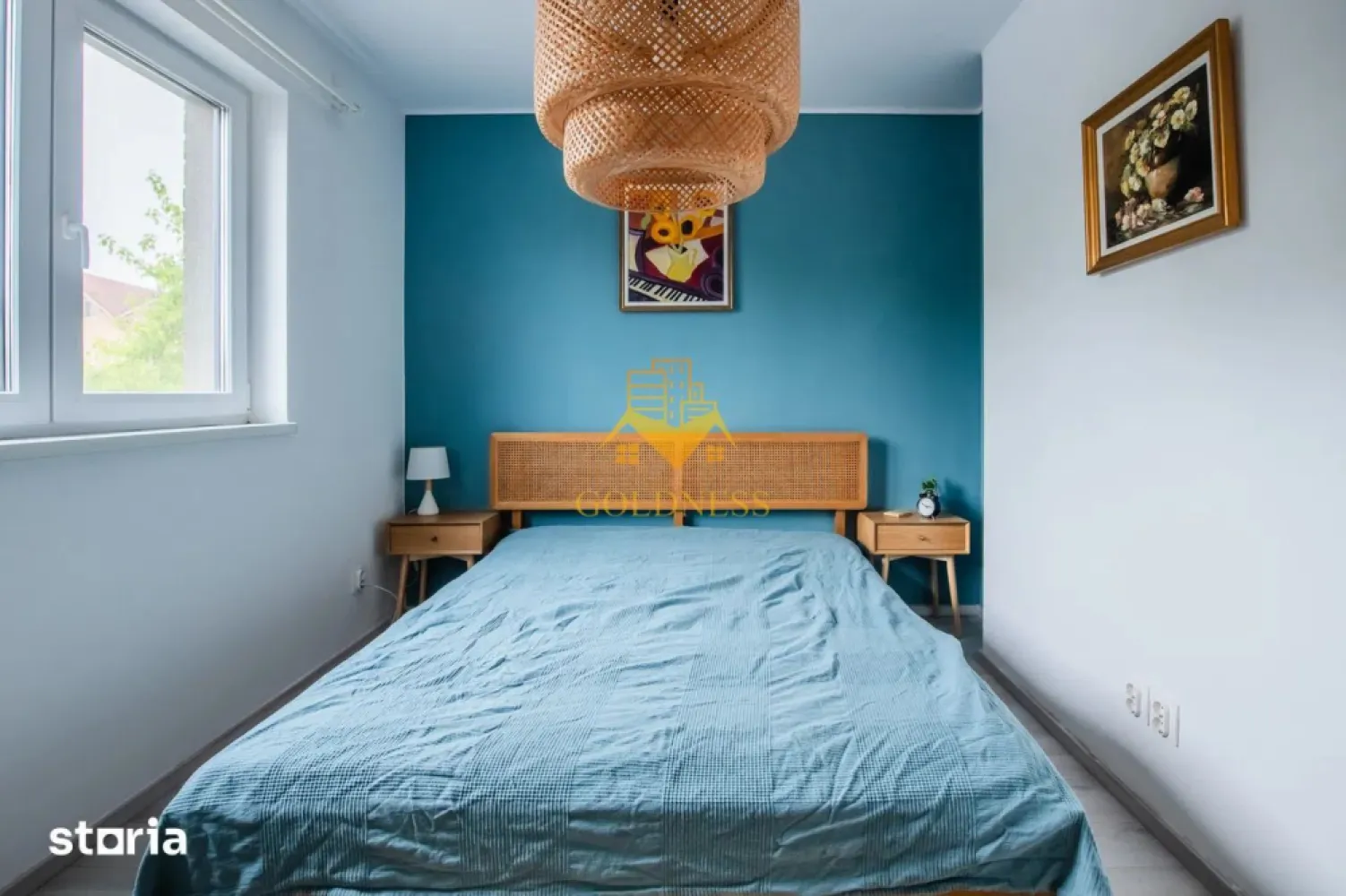 2 camere Openspace, Buna ziua,Grand Hill, Petfriendly,Lidl,Elf,Modern. - GOLDNESS Imobiliare vă propune spre închiriere un apartament cu 2 camere complet mobilat și utilat, la parterul unui imobil de 10 etaje, în Cartierul Buna ziua!
Parcare subterana inclusa!
Se află în apropierea stațiilor de transport în comun, magazine, restaurante, spații verzi, farmacii, etc. 

Apartamentul este compartimentat astfel:
 - dormitor cu pat matrimonial, dressing, noptiere
 - living cu bucatarie open space complet utilată și mobilată, canapea extensibilă, loc de servit masa 
 - baie cu cabina de dus, calorifer port prosop și dulap pentru depozitare.
 - terasa de 9 mp.

Puncte de interes (distanțe pe jos):

Lidl - 3 min
Panemar - 3 min
Bistro - 3 min
Teren fotbal - 1 min
Teren tenis - 3 min
EasyBox - 3 min
Piscină - 3 min
Sală Fitness - 4 min
SPA - 5 min
ATM BT - 4 min
Restaurante - 4 min
Băcănie - 3 min
Frizerie - 3 min
Stație Bus - 3 min
Pilates - 8 min
Moldovan Carmangerie - 8 min
Farmacie - 9 min
Regina Maria Laborator - 9 min
Mega Image - 12 min
Școala ELF - 13 min
18 GYM - 14 min
Grădinița ELF - 13 min
Home Garden - 15 min
Benzinărie - 20 min (3 min cu mașina)

Imobilul este dotat cu toate cele necesare- centrală proprie, frigider, aragaz, hotă, mașină de spălat haine, etc. 

Dacă sunteți interesați de acest apartament și doriți să îl vizionați, dar și pentru alte oferte nu ezitați să ne contactați telefonic sau prin e-mail. Vă stăm la dispoziție!
Pentru intermediere se percepe un comision de 50% din prețul chiriei!