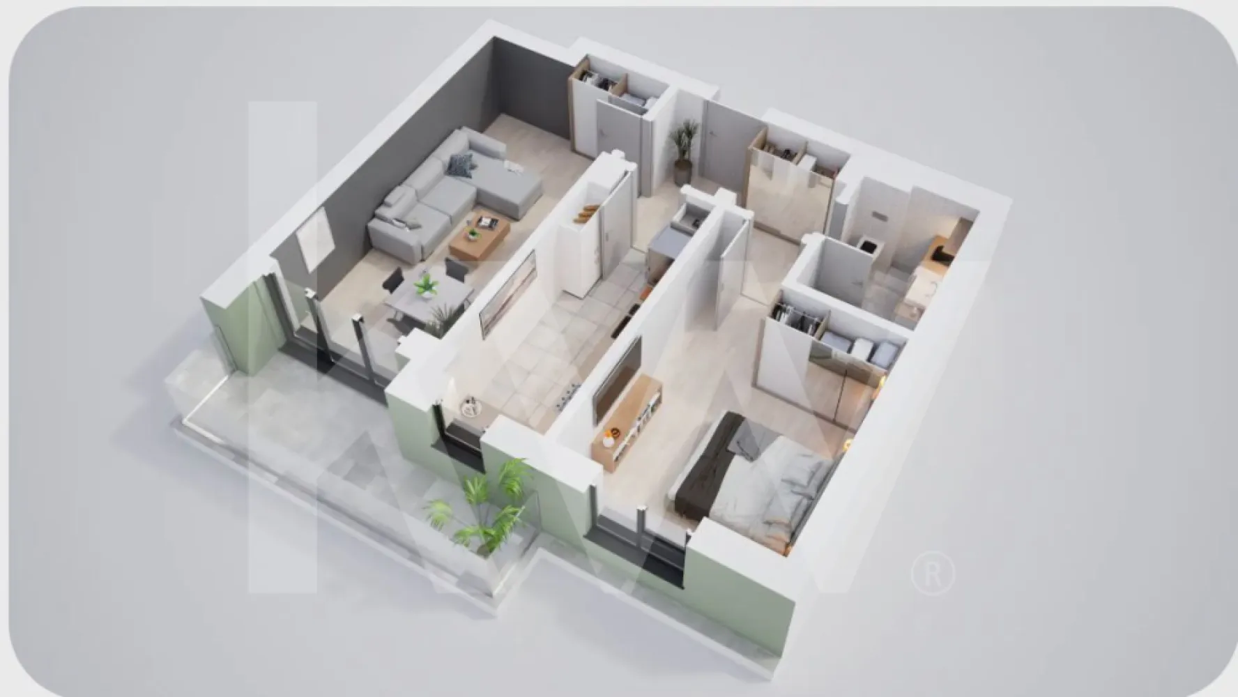 Apartament 2 camere - Acesta nu este doar un ansamblu rezidențial, ci alegerea firească pentru un stil de viață modern, în care confortul, siguranța și calitatea sunt pe primul loc. Fiecare detaliu a fost gândit pentru a-ți oferi mai mult decât o locuință – un spațiu în care să te simți cu adevărat acasă.

Proiectul cuprinde 196 de apartamente noi în Sibiu, cu 2, 3 și 4 camere, dispuse în 6 imobile cu regim redus de înălțime. Atmosfera este completată de spații verzi generoase, grădini interioare și alei de promenadă, ideale pentru relaxare. Familiile se vor bucura de un loc de joacă sigur pentru copii, un element esențial pentru momentele petrecute împreună.

Siguranța și accesul controlat sunt asigurate prin bariere automate și videointerfon, într-un cartier privat care oferă liniște și intimitate. În plus, ansamblul dispune de 315 locuri de parcare, atât subterane, cât și supraterane, stații de încărcare pentru mașini electrice și boxe de depozitare – soluții practice pentru un stil de viață organizat.

La interior, confortul este ridicat la un alt nivel prin încălzire în pardoseală, lifturi moderne și centrală termică pe gaz la nivel de bloc, pentru eficiență energetică și costuri optimizate. Totodată, prezența adăposturilor ALA adaugă un plus de protecție în situații neprevăzute.

Construcția este realizată pe structură din beton armat monolit, cu pereți din cărămidă și fațade izolate cu polistiren expandat, oferind durabilitate și un climat interior plăcut în orice sezon.

Apartamentele pot fi achiziționate prin plată integrală, credit bancar, rate la dezvoltator de până la 7 ani, în tranșe sau chiar cu criptomonede (Elrond, Bitcoin, USDT) – flexibilitate care îți permite să alegi varianta potrivită pentru tine.