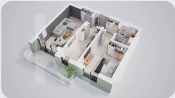Apartament 2 camere