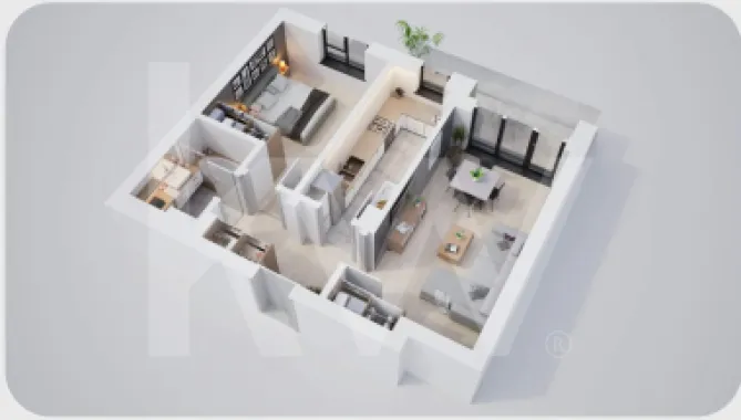 Apartament 2 camere