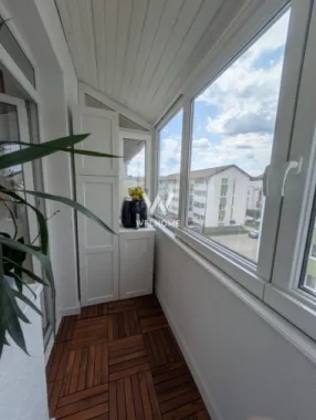 Apartament 3 camere, mansardă + balcon, complet utilat