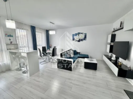 Apartament cu 2 camere la etajul 1 cu lift complet mobilat si utilat