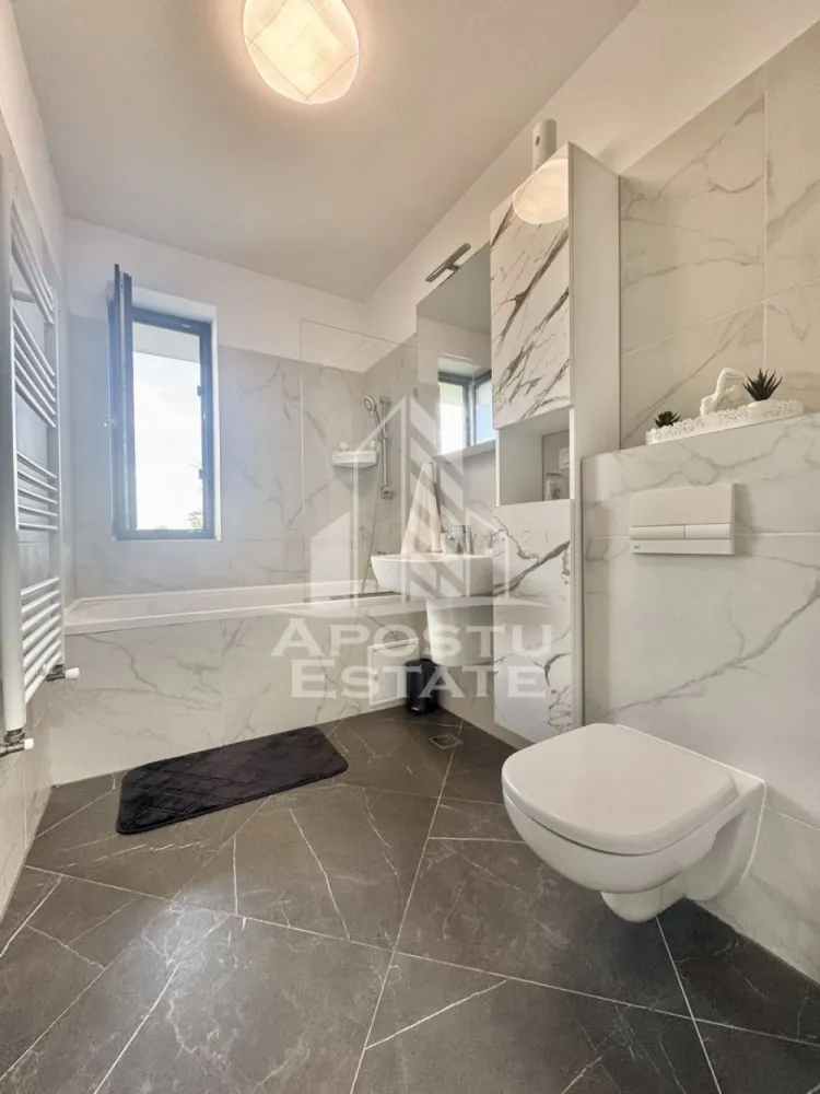 Apartament cu 2 camere la etajul 1 cu lift complet mobilat si utilat