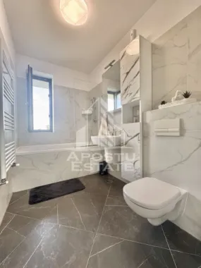 Apartament cu 2 camere la etajul 1 cu lift complet mobilat si utilat