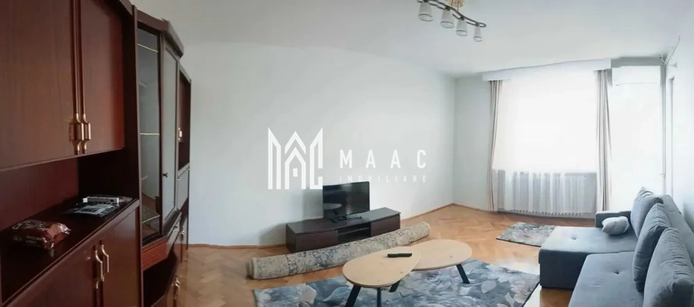 Apartament 2 camere | 64 mp | Ceferistilor - MAAC Imobiliare vă propune spre închiriere un apartament cu 2 camere pe strada Ceferistilor.

Situat într-o zonă liniștită și apreciată a orașului, la aproximativ 15 minute de mers pe jos de centrul Sibiului, acest apartament reprezintă alegerea ideală pentru persoanele care își doresc confort, intimitate și acces facil către principalele puncte de interes ale orașului.

Locuința este amplasată la etajul 2 al unei vile, oferind un mediu mai liniștit și mai puțin aglomerat decât un bloc de apartamente.

Pentru programarea unei vizionări sau alte detalii suplimentare, contactați-ne specificând codul de identificare al proprietății ID: CP3130859