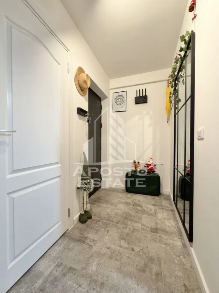Apartament cu 3 camere mobilat si utilat, dressing si debara in Giroc.
