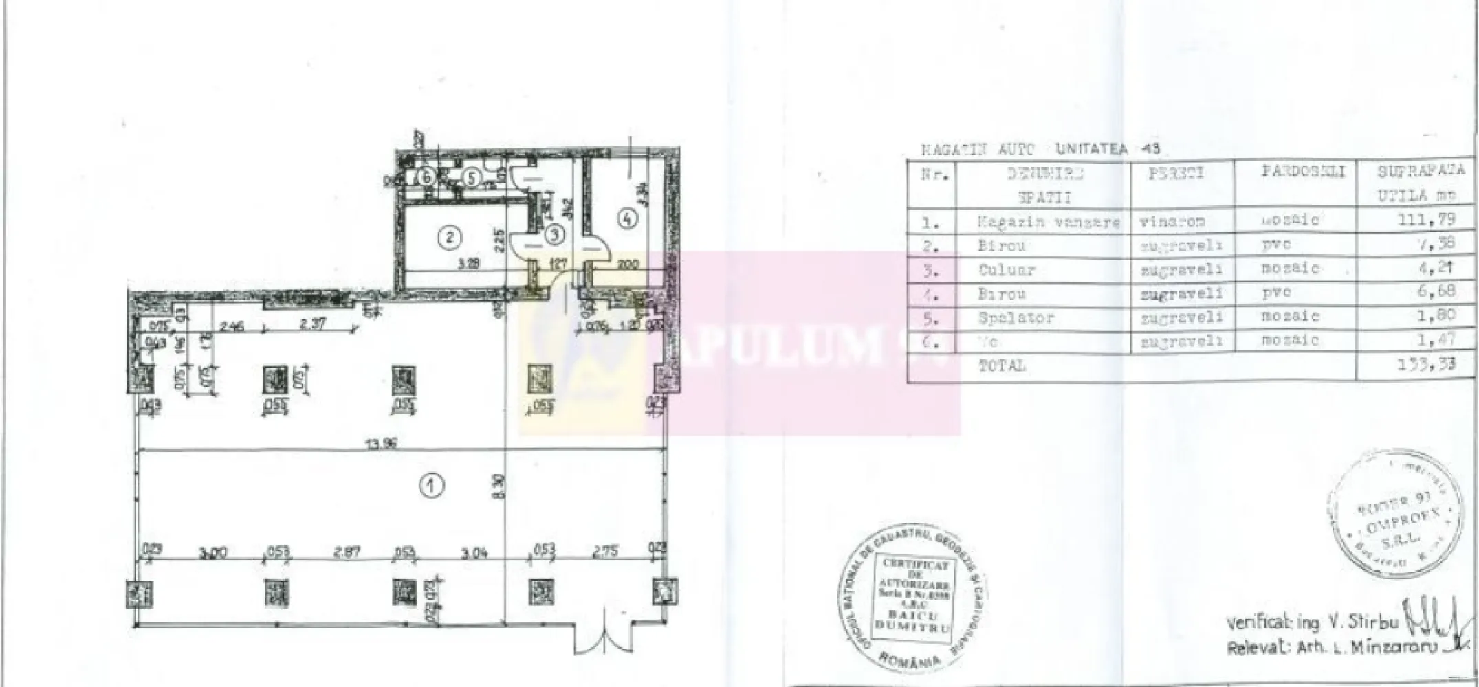 Spatiu comercial la inchiriere pe Titulescu - Va oferim spre vanzare un spatiu comercial la parter de bloc, cu front stradal mare de 15ml, cu o suprafata de 133mp., blocul din 1980. Are acces suplimentar pe partea din spate a blocului. 
Spatiul reprezinta o buna invetitie datorita faptului ca este inchiriat.
Spatiul dispune de Centrala Proprie pe gaz.
Pentru detalii suplimentare si vizionari contactati agentul Dona Camelia