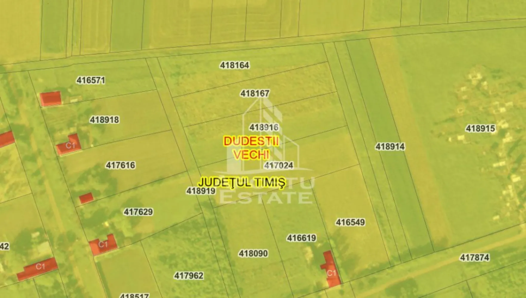 Teren 2.572 mp Dudeștii Vechi la 23.000 € - APOSTU ESTATE vă propune spre vânzare un teren intravilan cu o suprafață de 2.572 mp, situat în localitatea Dudeștii Vechi, județul Timiș, la prețul de 23.000 €.

Terenul oferă o suprafață generoasă, ideală pentru construirea unei locuințe individuale sau pentru o investiție accesibilă într-o zonă cu potențial de dezvoltare. Amplasarea în Dudeștii Vechi asigură un mediu liniștit, cu costuri mai accesibile comparativ cu orașele mari, păstrând în același timp acces facil la servicii și infrastructură.

Avantaje:

suprafață de 2.572 mp;

amplasare în Dudeștii Vechi, județul Timiș;

preț atractiv: 23.000 €;

teren intravilan, potrivit pentru construcții;

ideal pentru casă individuală;

oportunitate excelentă de investiție la un preț accesibil;

zonă liniștită, cu potențial de apreciere.

APOSTU ESTATE vă oferă consultanță gratuită și sprijin pe tot parcursul procesului de achiziție.
Vă invităm cu drag la o vizionare!
