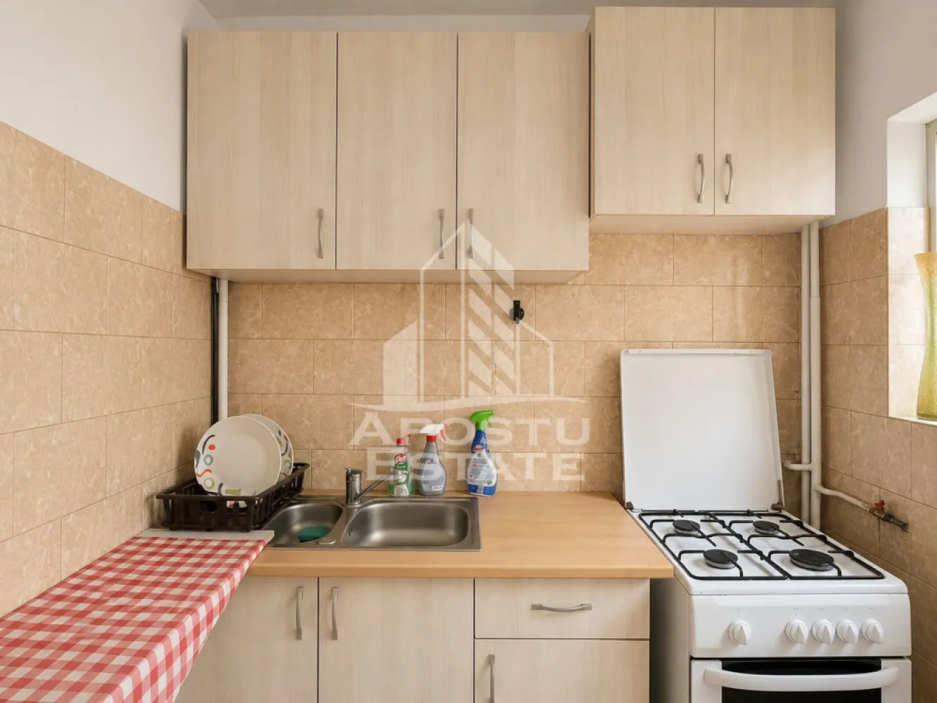 Apartament 1 camera zona Micalaca Pet Friendly - APOSTU ESTATE va propune spre inchiriere apartament cu 1 camera, situat in cartierul Micalaca, la etajul 3 din 4, intr-o zona linistita si cu acces facil la mijloace de transport, magazine si alte puncte de interes.

Apartamentul este mobilat si utilat cu strictul necesar pentru un trai confortabil, fiind dotat cu:

* masina de spalat rufe;
* aragaz;
* frigider.

Locuinta este ideala pentru un cuplu, studenti sau o familie formata din 2 persoane.

Se accepta animale de companie si fumatori.

Conditii de inchiriere:

* perioada minima de inchiriere: 1 an.

Pentru mai multe detalii sau pentru programarea unei vizionari, echipa Apostu Estate va sta cu profesionalism si promptitudine la dispozitie dumneavoastra.
CP3135873