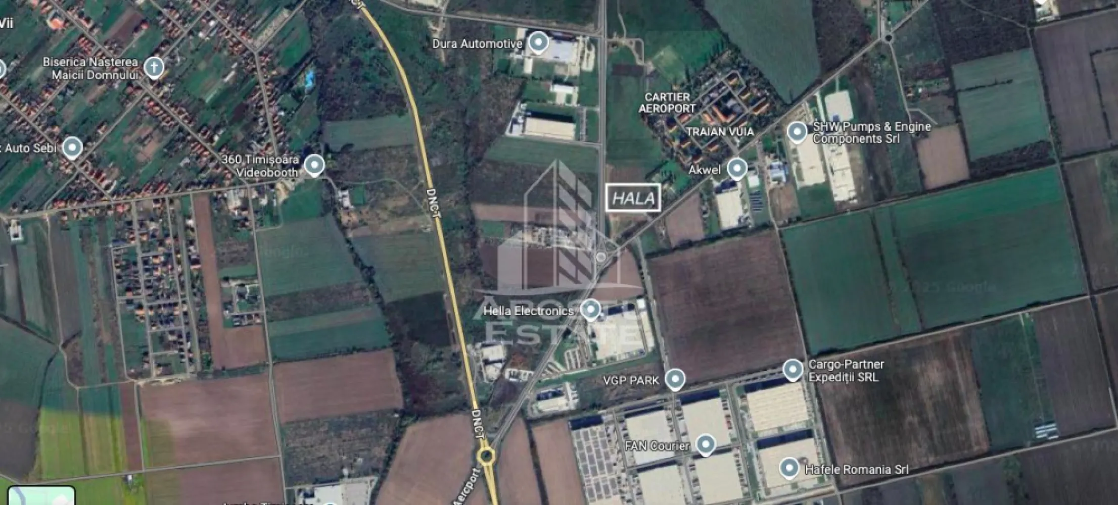 Hala cu Showroom, de inchiriat, Strada Aeroport, aproape de VGP.