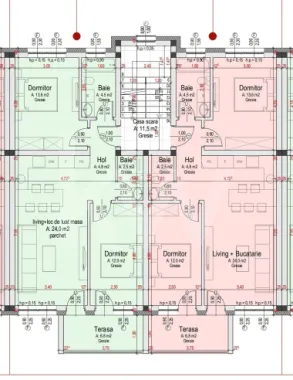 Apartament 3 camere, două băi, terasa 7 mp.-Natura la tine acasă! Cristian-SiBiU