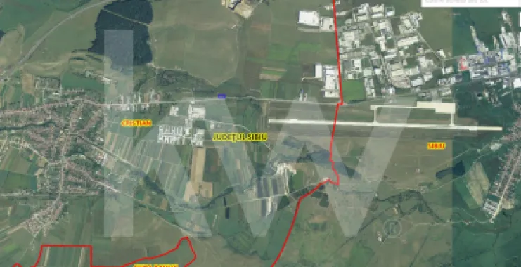 Teren de Vânzare 3.200 mp în Cristian, Sibiu-Posibilitate Dezvoltare Comercială