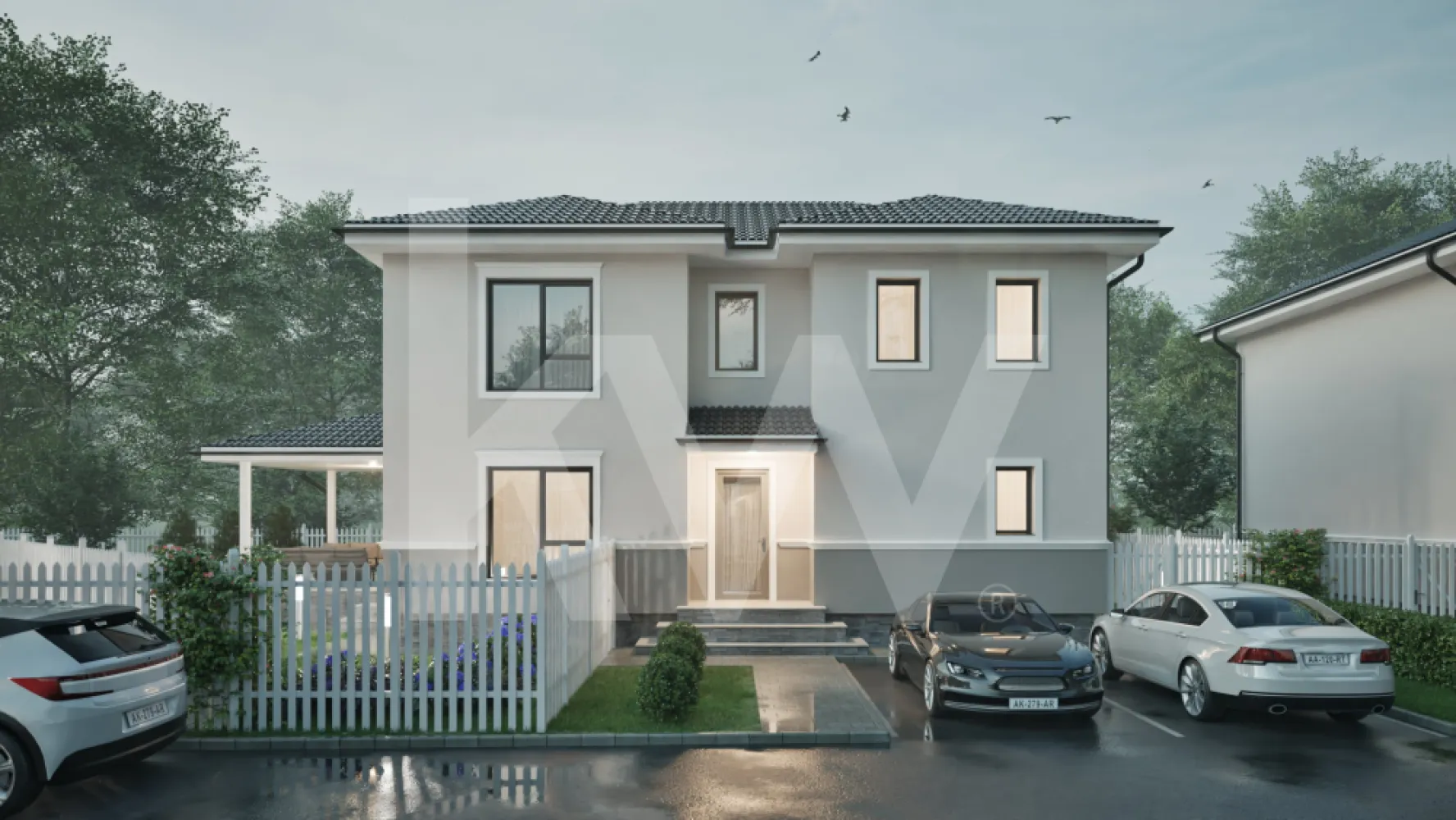 Casa individuala 5 camere in cartier nou Șură Mica - Casa Single Tip 1 poate deveni locul tău numit „acasă”. Cu 5 camere și 136 mp utili, această casă de vânzare la câteva minute de Sibiu oferă spațiu ideal pentru familie.

Livingul luminos cu ieșire spre terasa acoperită devine locul perfect pentru relaxare. Aici poți savura cafeaua de dimineață sau te poți bucura de seri liniștite. Bucătăria separată este spațioasă și practică, iar cele 3 dormitoare oferă intimitate. Băile moderne sunt gândite pentru un stil de viață activ.

Încălzirea în pardoseală și cele 2 locuri de parcare aduc confort și funcționalitate. Situată aproape de oraș, dar departe de agitație, casa din complexul este alegerea perfectă pentru un nou începutMai mult decât un ansamblu rezidențial. Este locul unde visul unui cartier cum toate ar trebui să fie devine realitate.
Imaginează-ți diminețile liniștite, razele soarelui filtrate prin fereastra casei tale, aerul curat și natura care te întâmpină chiar la ușă.

Situat în Șura Mică, la doar 10 minute de Sibiu, complexul  se întinde pe o suprafață de 4,65 hectare.
Cele 100 de case noi de vânzare Sibiu (single și duplex) sunt proiectate pentru a oferi un mediu de viață sigur și confortabil.
Aici, casele nu sunt doar construcții, ci spații de liniște și bucurie.
Fie că alegi o casă single elegantă sau un duplex modern, aici vei găsi acel sentiment unic de apartenență.

Te bucuri de spații generoase, grădină proprie și terasă acoperită, perfecte pentru serile de vară, loc de joacă sigur pentru aventurile celor mici.
Locuințele vor fi livrate astfel: exterior la cheie și interior la gri avansat, oferindu-ți flexibilitate în amenajare.
Fiecare locuință va beneficia de 2 locuri de parcare în fața casei.