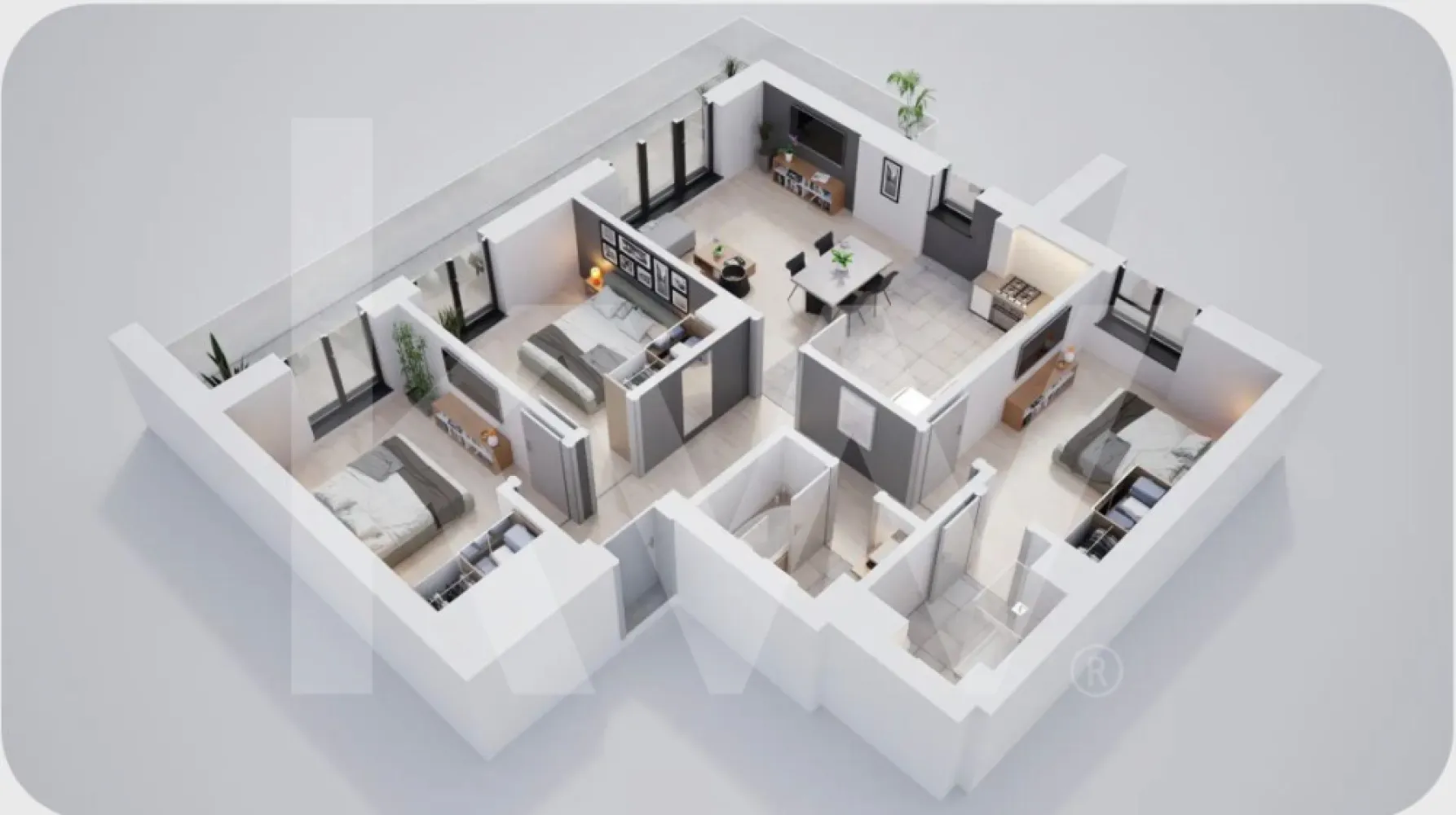 Apartament 4 camere