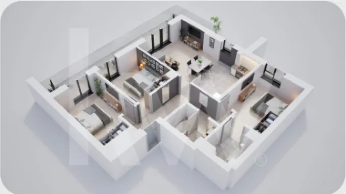 Apartament 4 camere