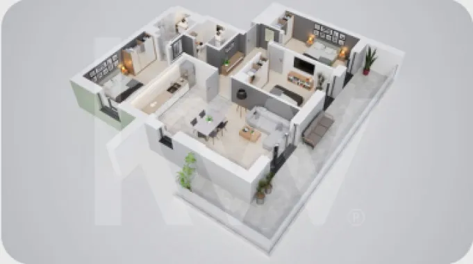 Apartament 4 camere