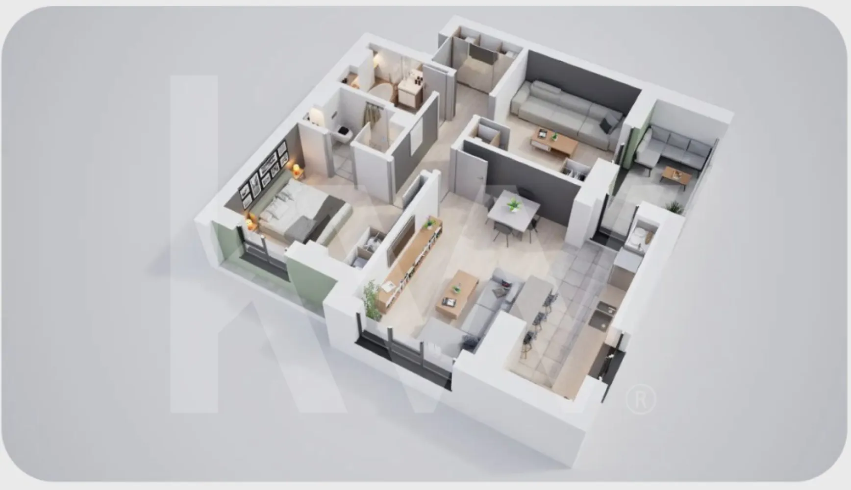 Apartament 3 camere