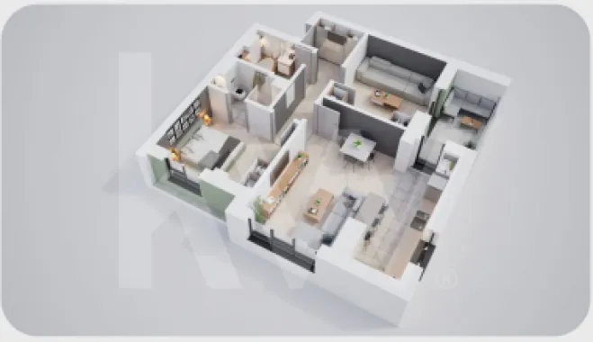 Apartament 3 camere