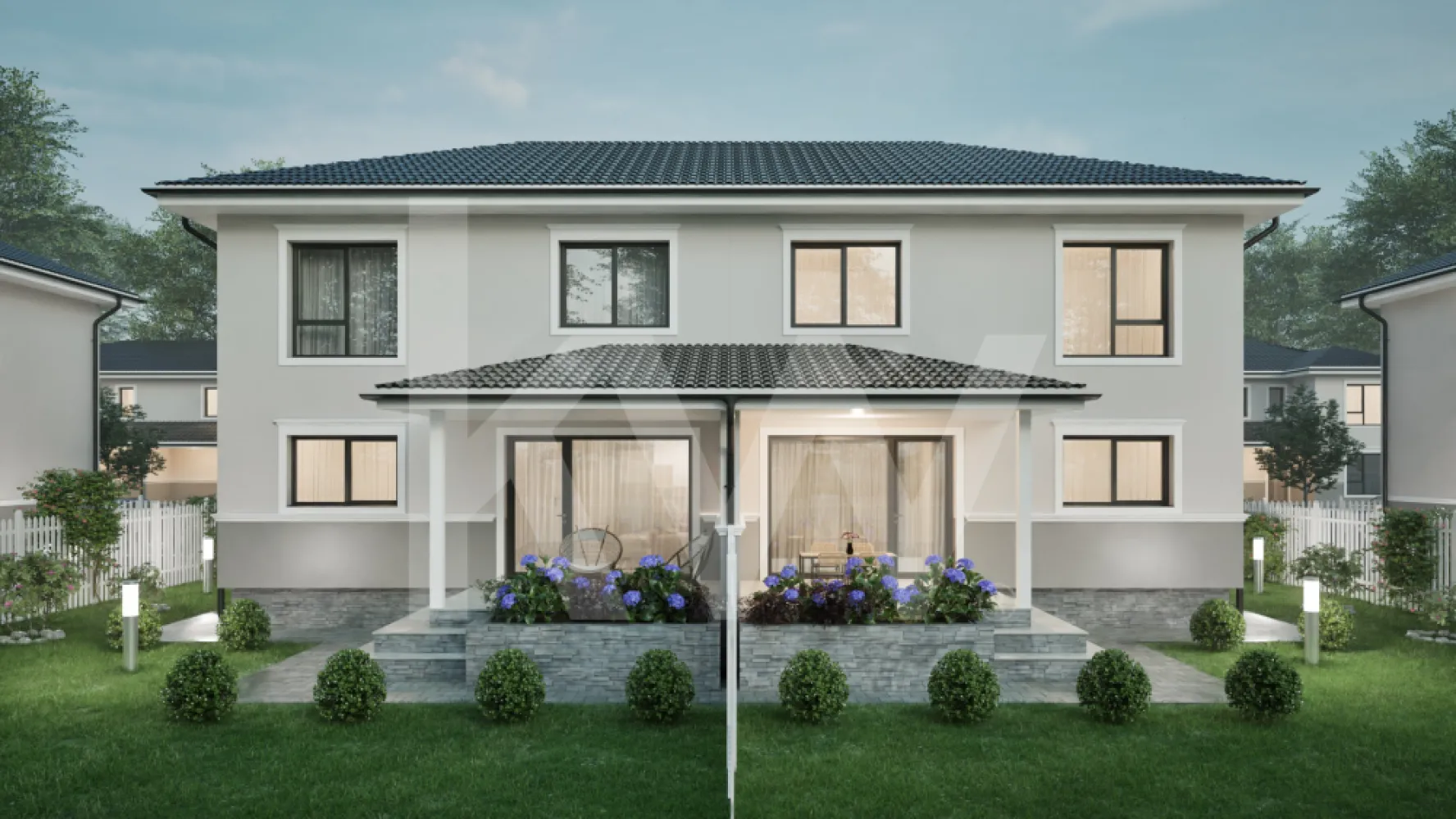Casa duplex 4 camere in cartier nou Șură Mica - O casă unde liniștea și rafinamentul se întâlnesc. Duplexul Tip 3 îți oferă patru camere și o suprafață utilă de 102 mp. Acesta este gândit pentru familiile care apreciază detaliile și caută o casă de vânzare aproape de oraș, într-o oază de liniște.

Livingul spațios cu ieșire spre terasa acoperită te invită să îți începi ziua în aer liber. Bucătăria separată și cele trei dormitoare îți oferă spațiul și intimitatea de care ai nevoie. Cele două băi moderne, încălzirea în pardoseală și cele două locuri de parcare completează pachetul perfect.

În acest ansamblu rezidențial vei regăsi sentimentul de acasă și un cartier cum toate ar trebui să fie. Solicită oferta!Mai mult decât un ansamblu rezidențial. Este locul unde visul unui cartier cum toate ar trebui să fie devine realitate.
Imaginează-ți diminețile liniștite, razele soarelui filtrate prin fereastra casei tale, aerul curat și natura care te întâmpină chiar la ușă.

Situat în Șura Mică, la doar 10 minute de Sibiu, complexul  se întinde pe o suprafață de 4,65 hectare.
Cele 100 de case noi de vânzare Sibiu (single și duplex) sunt proiectate pentru a oferi un mediu de viață sigur și confortabil.
Aici, casele nu sunt doar construcții, ci spații de liniște și bucurie.
Fie că alegi o casă single elegantă sau un duplex modern, aici vei găsi acel sentiment unic de apartenență.

Te bucuri de spații generoase, grădină proprie și terasă acoperită, perfecte pentru serile de vară, loc de joacă sigur pentru aventurile celor mici.
Locuințele vor fi livrate astfel: exterior la cheie și interior la gri avansat, oferindu-ți flexibilitate în amenajare.
Fiecare locuință va beneficia de 2 locuri de parcare în fața casei.