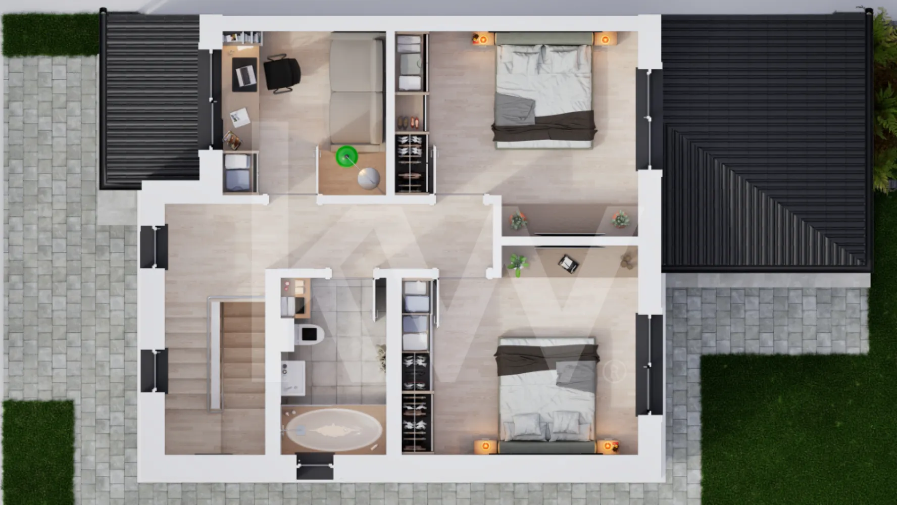 Casa duplex 4 camere in cartier nou Șură Mica