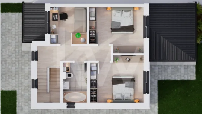 Casa duplex 4 camere in cartier nou Șură Mica