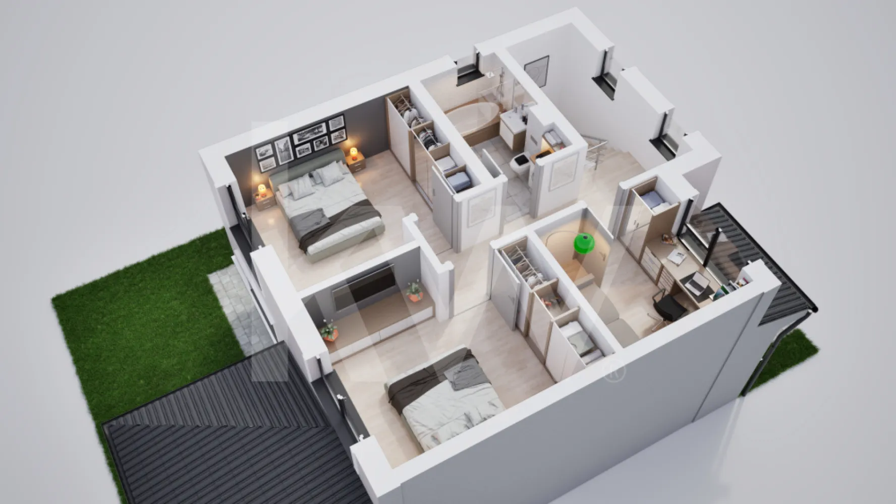 Casa duplex 4 camere in cartier nou Șură Mica