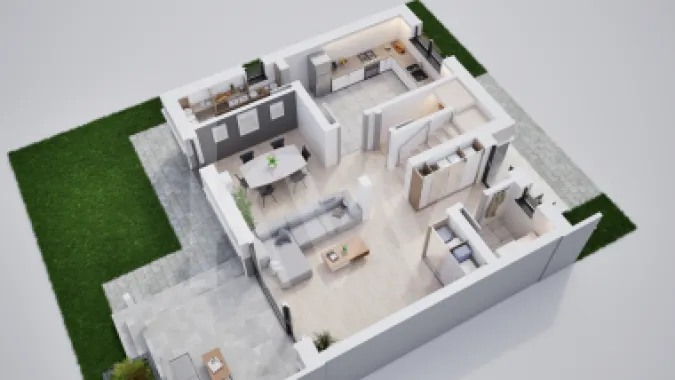Casa duplex 4 camere in cartier nou Șură Mica