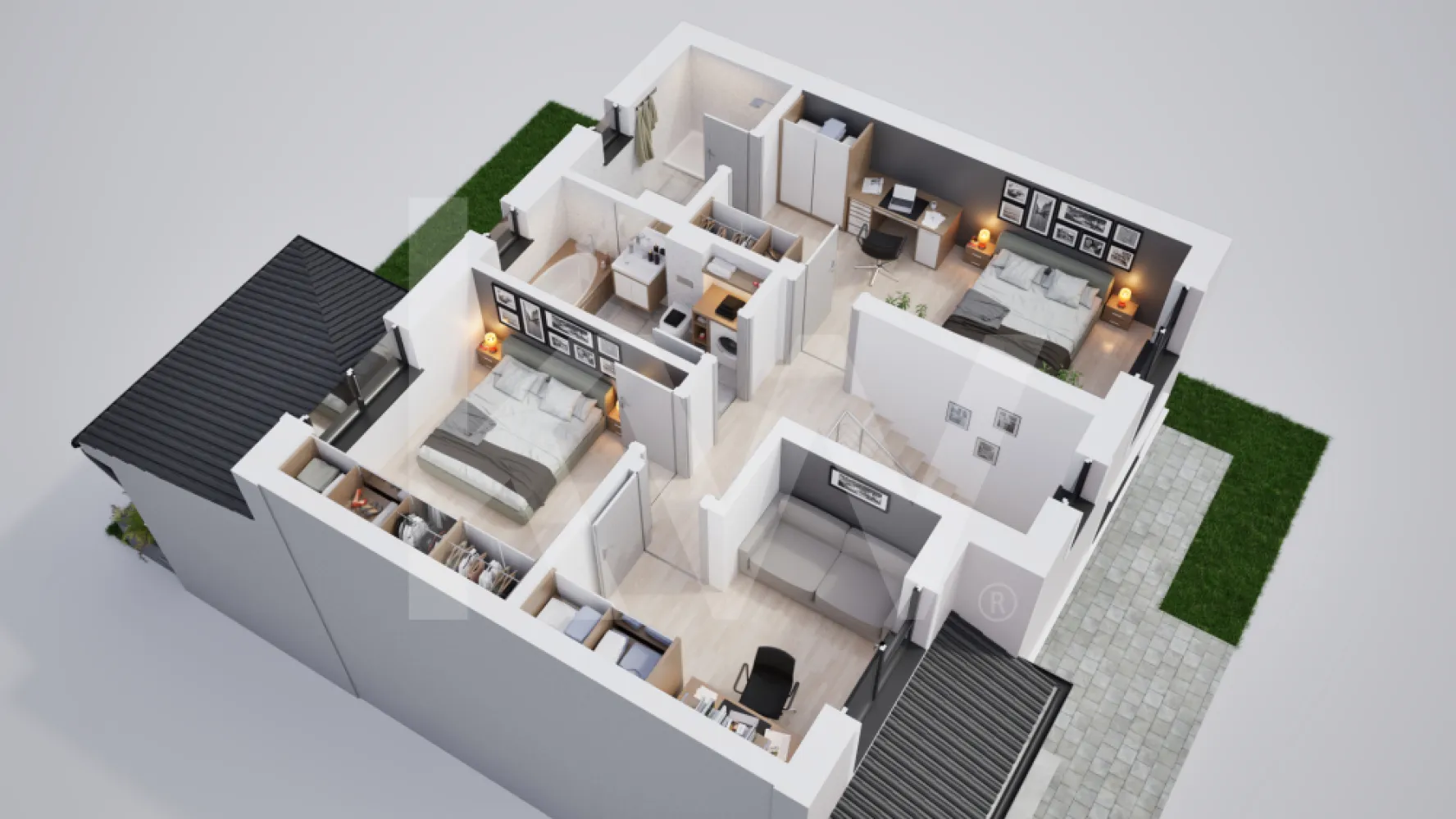Casa duplex 4 camere in cartier nou Șură Mica