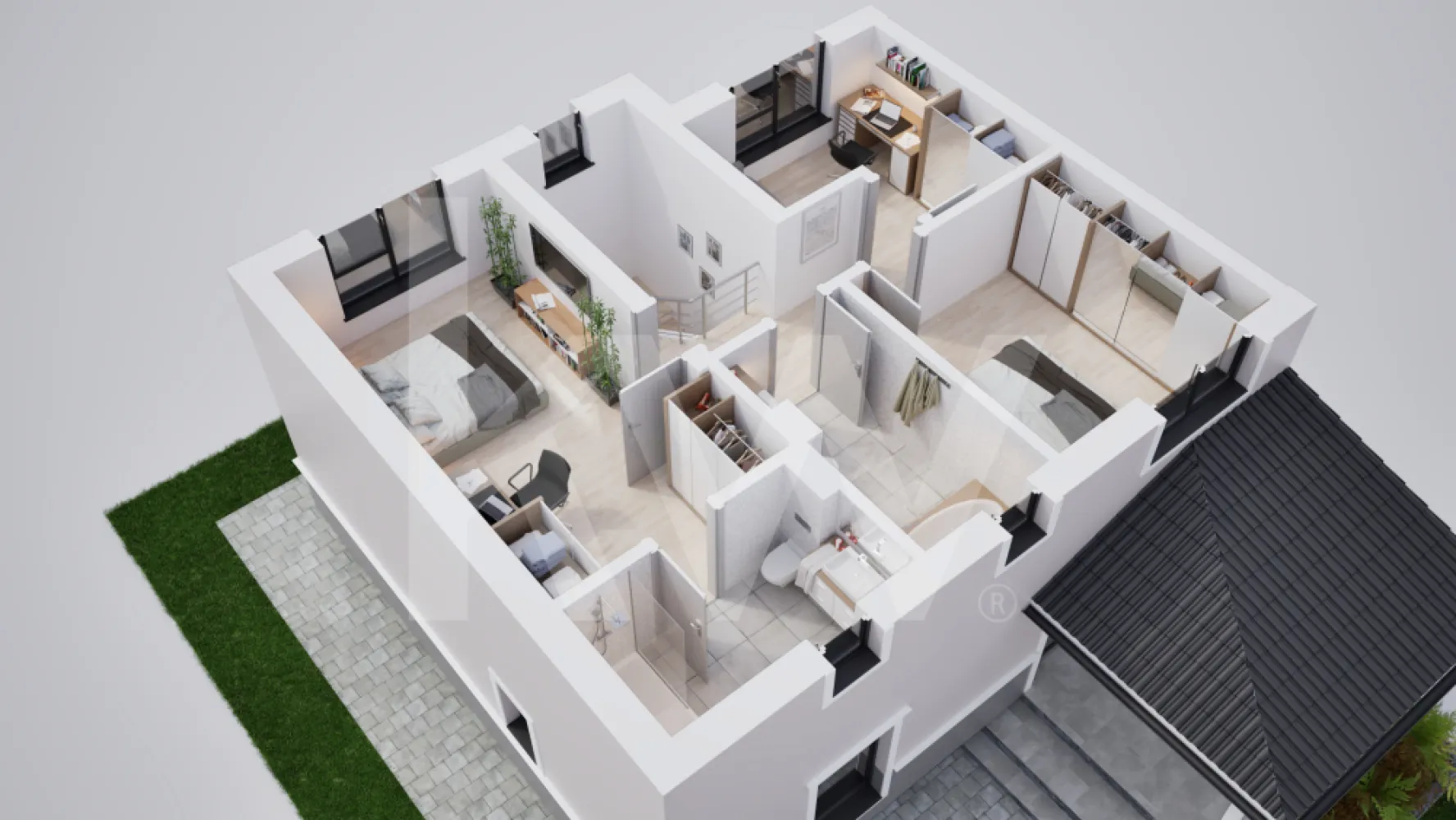 Casa duplex 4 camere in cartier nou Șură Mica
