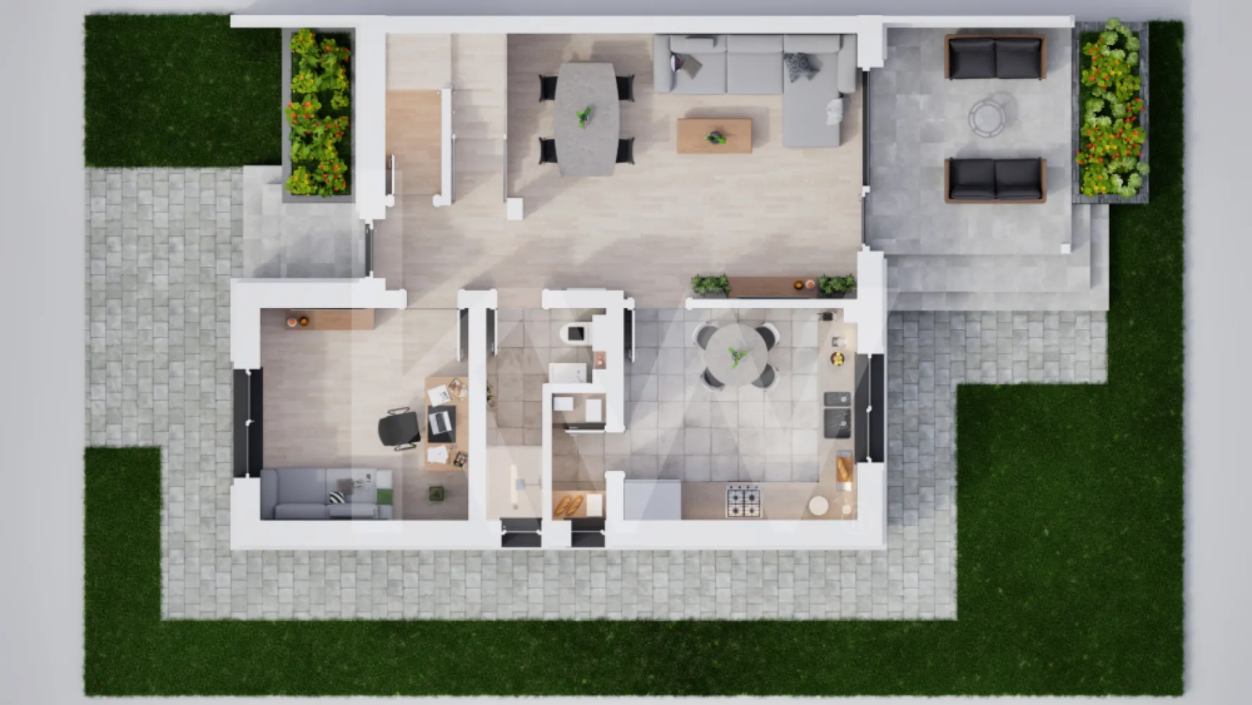 Casa duplex 5 camere in cartier nou Șură Mica - Aici viața de familie capătă o nouă dimensiune. Duplexul Tip 1, cu 116 mp utili, îți aduce acea casa nouă pe care o căuți aproape de oraș, dar departe de agitația urbană. Gândit pentru familii, acest duplex îți oferă intimitate, liniște și posibilitatea de a fi parte dintr-o comunitate tânără și dinamică.

Livingul spațios, cu ieșire directă pe terasa acoperită, devine locul preferat pentru momentele petrecute împreună. Bucătăria separată, cele trei dormitoare luminoase și două băi completează un spațiu caracterizat prin funcționalitate și stil.

Încălzirea în pardoseală îți aduce confortul la fiecare pas, iar cele două locuri de parcare amplasate în fața casei adaugă un plus de siguranță. Situat într-un ansamblu rezidențial , la doar câteva minute de Sibiu, acest duplex de vânzare poate deveni acasă pentru tine.Mai mult decât un ansamblu rezidențial. Este locul unde visul unui cartier cum toate ar trebui să fie devine realitate.
Imaginează-ți diminețile liniștite, razele soarelui filtrate prin fereastra casei tale, aerul curat și natura care te întâmpină chiar la ușă.

Situat în Șura Mică, la doar 10 minute de Sibiu, complexul  se întinde pe o suprafață de 4,65 hectare.
Cele 100 de case noi de vânzare Sibiu (single și duplex) sunt proiectate pentru a oferi un mediu de viață sigur și confortabil.
Aici, casele nu sunt doar construcții, ci spații de liniște și bucurie.
Fie că alegi o casă single elegantă sau un duplex modern, aici vei găsi acel sentiment unic de apartenență.

Te bucuri de spații generoase, grădină proprie și terasă acoperită, perfecte pentru serile de vară, loc de joacă sigur pentru aventurile celor mici.
Locuințele vor fi livrate astfel: exterior la cheie și interior la gri avansat, oferindu-ți flexibilitate în amenajare.
Fiecare locuință va beneficia de 2 locuri de parcare în fața casei.